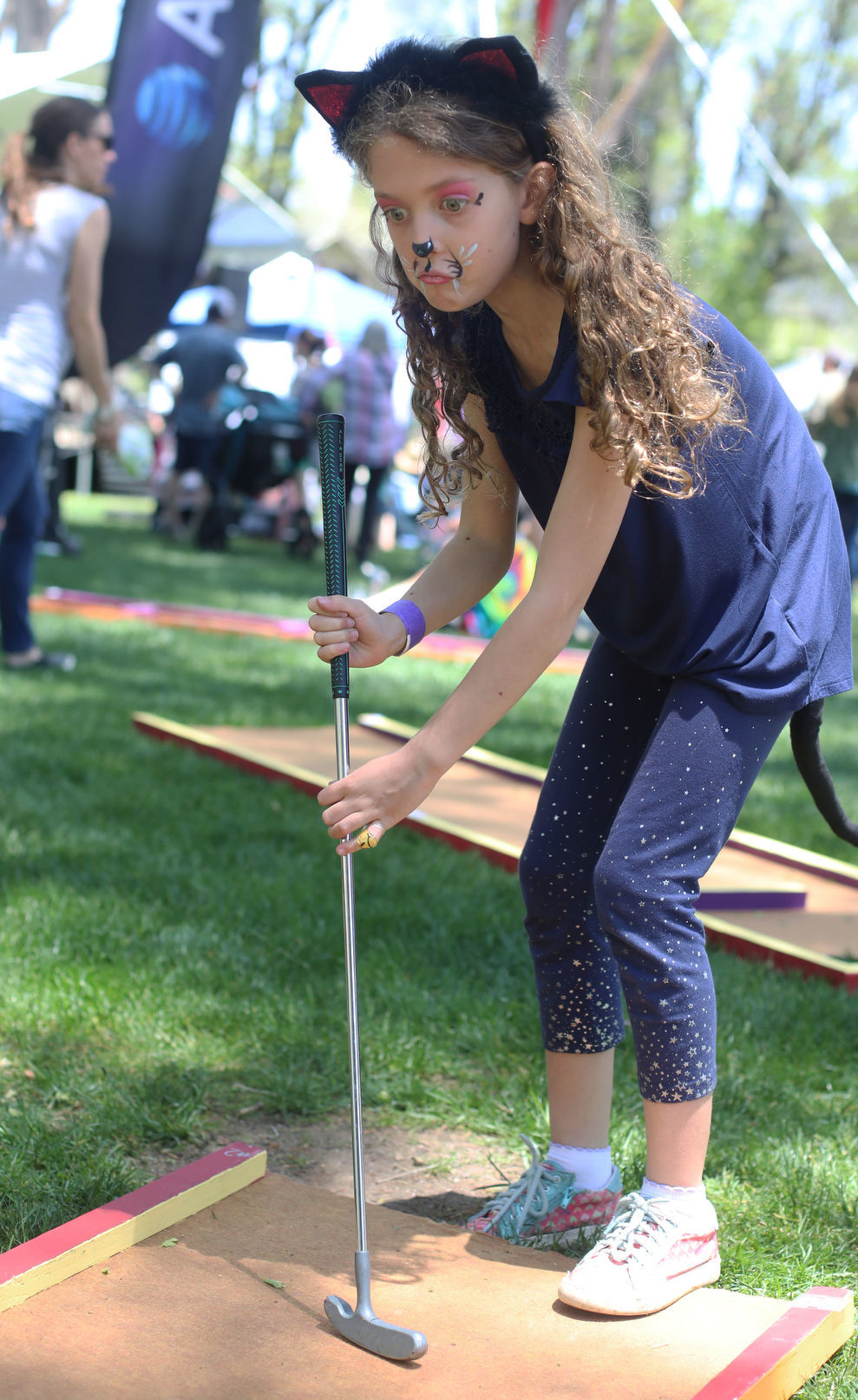 Practicing The Putt